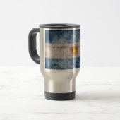 Weathered Argentina Flag Reisbeker (Voorkant links)