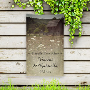 Weathered Barn Country Wedding Spandoek