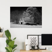 Weathered Barn Poster (Thuiskantoor)