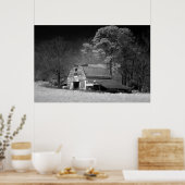 Weathered Barn Poster (Keuken)