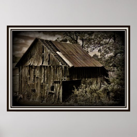Weathered Barn Poster (Voorkant)