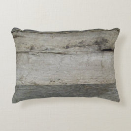 Weathered Barn Wood Gray Pillow Accent Kussen
