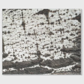 Weathered birch trunk cadeaupapier (Vlak)