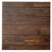 Weathered Brown Wood Wall textuur Tegeltje (Voorkant)