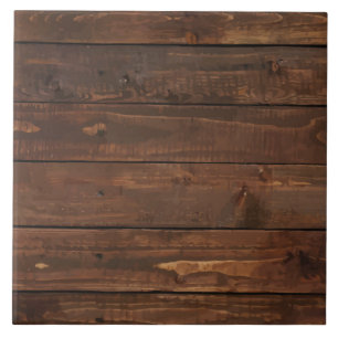 Weathered Brown Wood Wall textuur Tegeltje
