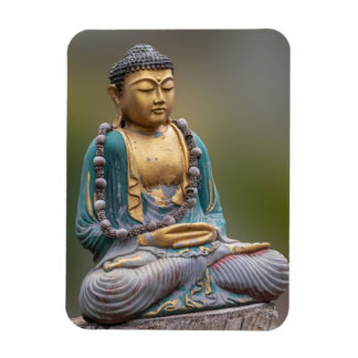 Weathered Buddha Magneet