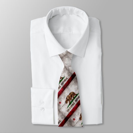 Weathered  California State Flag Stropdas (Gebonden)