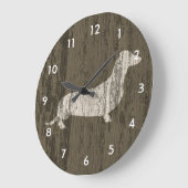 Weathered Dachshund Grote Klok (Hoek)