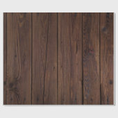 Weathered en roestvrij donkerblauw hout cadeaupapier (Vlak)