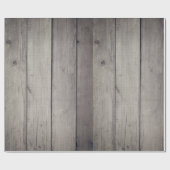 Weathered en Rustic Grey Barn Wood Cadeaupapier (Vlak)