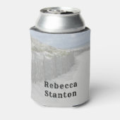 Weathered Fence Dunes Cape Cod Reunion Blikjeskoeler (Blikje Achterkant)