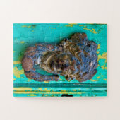 Weathered Grace | Malta Door Knocker Legpuzzel (Horizontaal)