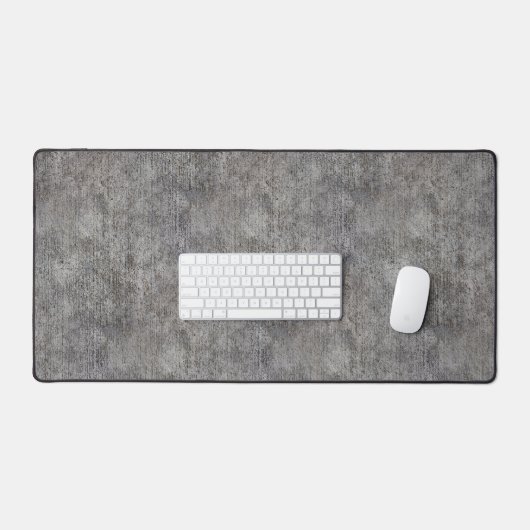 Weathered Gray Cement Sidewalk Bureaumat (Keyboard & Muis)