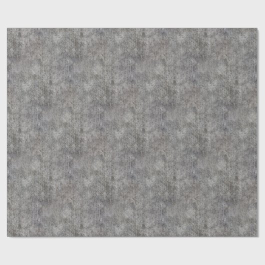 Weathered Gray Cement Sidewalk Cadeaupapier (Vlak)