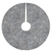 Weathered Gray Cement Sidewalk Kerstboom Rok (Voorkant)