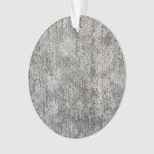 Weathered Gray Cement Sidewalk Ornament (voorkant)