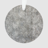 Weathered Gray Cement Sidewalk Ornament (voorkant)