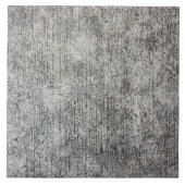 Weathered Gray Cement Sidewalk Tegeltje (Voorkant)