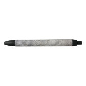 Weathered Gray Cement Sidewalk Zwarte Inkt Pen (Voorkant)