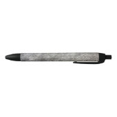 Weathered Gray Cement Sidewalk Zwarte Inkt Pen (Bodem)