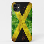 Weathered Jamaica Flag Case-Mate iPhone Case (Achterkant)