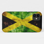 Weathered Jamaica Flag Case-Mate iPhone Case (Achterkant (horizontaal))