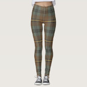 Weathered Johnstone Tartan Pattern Leggings (Voorkant)