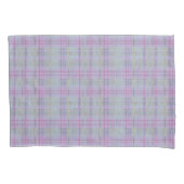Weathered Lavender Plaid Harmony  Kussensloop (Voorkant-Links)