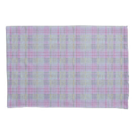 Weathered Lavender Plaid Harmony  Kussensloop