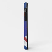 Weathered Mod Target on zijde effect Union Jack Case-Mate iPhone Case (Achterkant/links)
