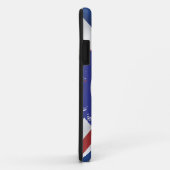 Weathered Mod Target on zijde effect Union Jack Case-Mate iPhone Case (Achterkant/rechts)