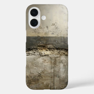 Weathered Neutral Layers iPhone 16 Hoesje