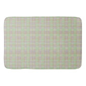 Weathered Neutral Sage Plaid Badmat (Voorkant)
