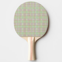 Weathered Neutral Sage Plaid Tafeltennisbatje