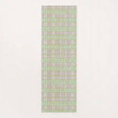 Weathered Neutral Sage Plaid Yogamat (Achterkant)