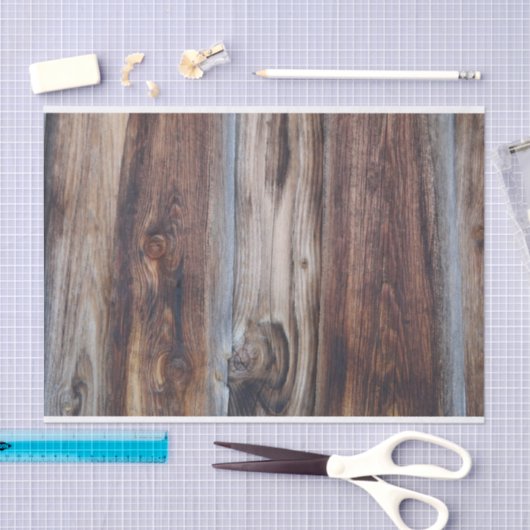 Weathered Old Wood Wall textuur Tissuepapier (Craft)