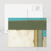 Weathered Panel Paining by Jennifer Goldberger Briefkaart (Voorkant / Achterkant)