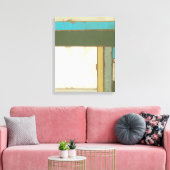 Weathered Panel Paining by Jennifer Goldberger Canvas Afdruk (Insitu (Woonkamer))