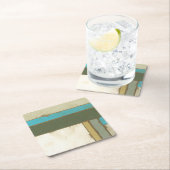 Weathered Panel Paining by Jennifer Goldberger Kartonnen Onderzetters (Insitu)