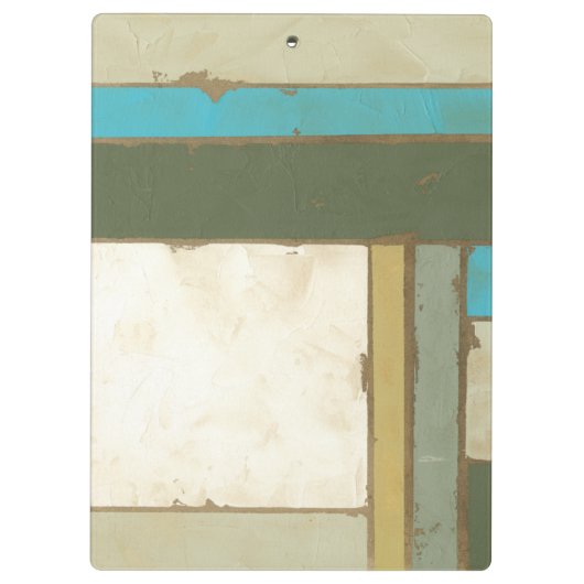 Weathered Panel Paining by Jennifer Goldberger Klembord (Achterkant)