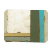 Weathered Panel Paining by Jennifer Goldberger Magneet (Horizontaal)