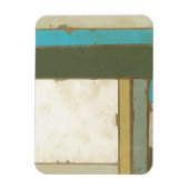 Weathered Panel Paining by Jennifer Goldberger Magneet (Verticaal)