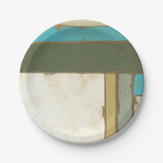 Weathered Panel Paining by Jennifer Goldberger Papieren Bordje (Voorkant)