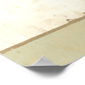 Weathered Panel Paining by Jennifer Goldberger Poster (Hoek)