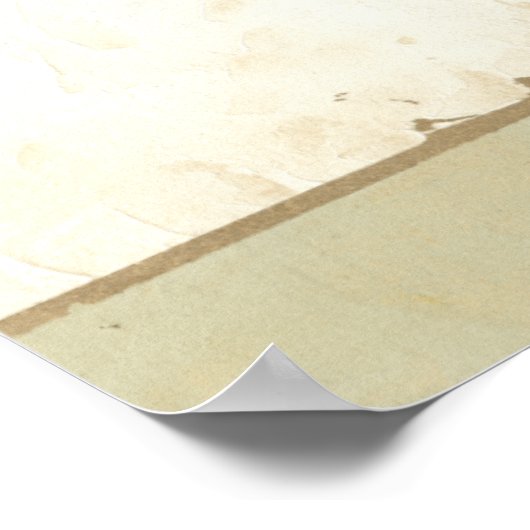 Weathered Panel Paining by Jennifer Goldberger Poster (Hoek)