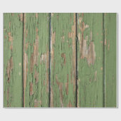 Weathered Peeling Paint op Houden Boards Cadeaupapier (Vlak)