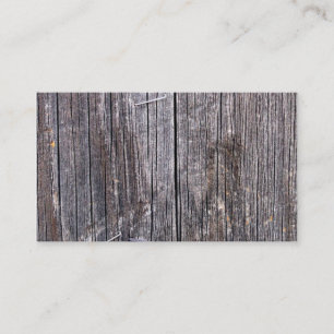 Weathered Power Pole met Stapels en Nail Visitekaartje