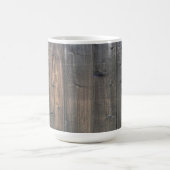 Weathered Redwood Fence Close-up Foto Afbeelding P Koffiemok (Center)