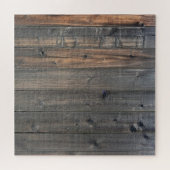 Weathered Redwood Fence Close-up Foto Afbeelding P Legpuzzel (Horizontaal)