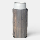 Weathered Redwood Fence Close-up Foto Afbeelding P Seltzer Blikjeskoeler (Seltzer Voorkant)